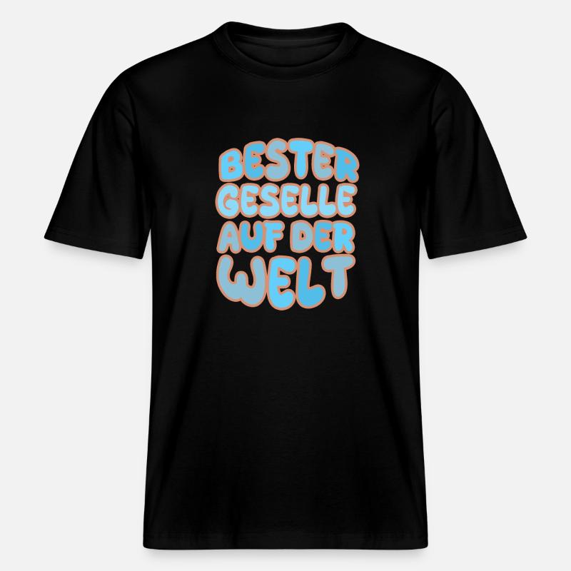 Compagnon de vocation -  T-shirt unisexe RELAXED FIT en coton bio - noir
