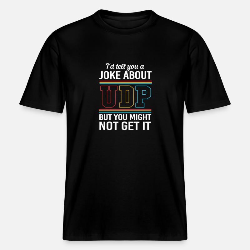 Cybersecurity Cyber Programmer Hacker -  RELAXED FIT Unisex Organic T-Shirt - black