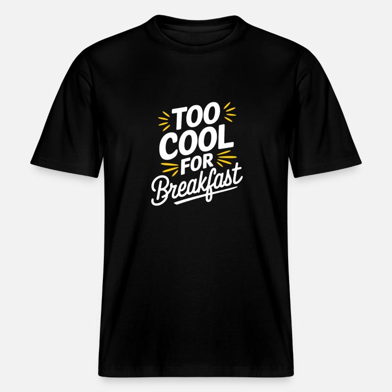 Intermittent fasting Intermittent fasting - RELAXED FIT Unisex Organic T-Shirt - black