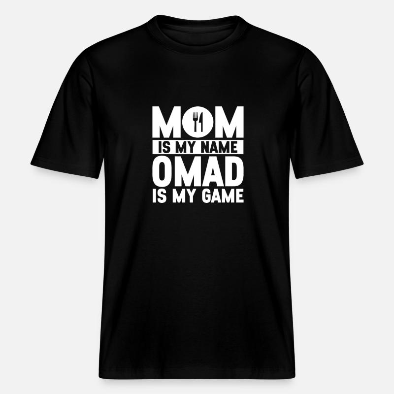 Intermittent fasting Intermittent fasting -  RELAXED FIT Unisex Organic T-Shirt - black