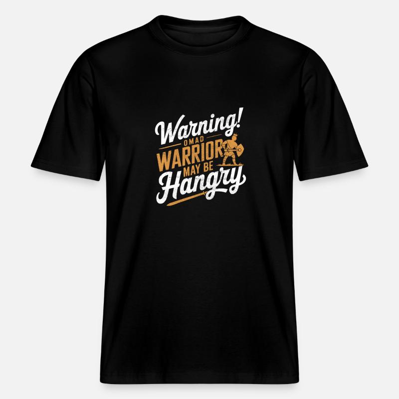 Intermittent fasting Intermittent fasting -  RELAXED FIT Unisex Organic T-Shirt - black
