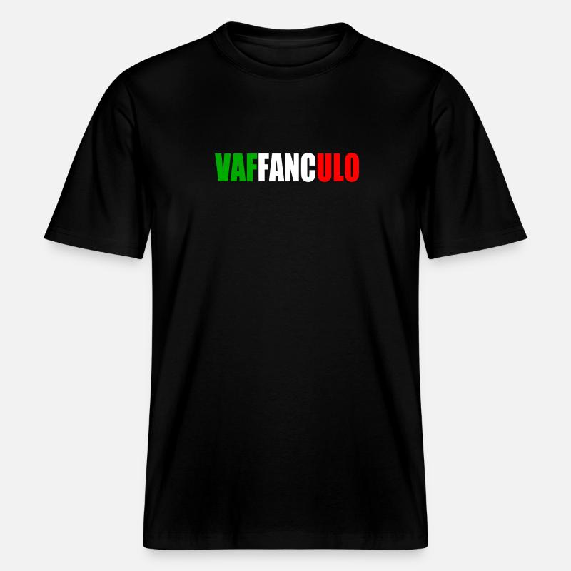 Vaffanculo -  RELAXED FIT Unisex Organic T-Shirt - black