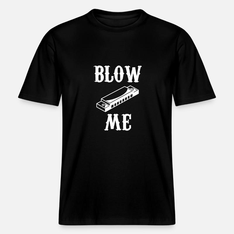Harmonica - Harmonica - Harmonica - T-shirt unisexe RELAXED FIT en coton bio - noir