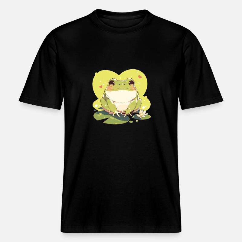 Toad Toads Toad -  RELAXED FIT Unisex Organic T-Shirt - black
