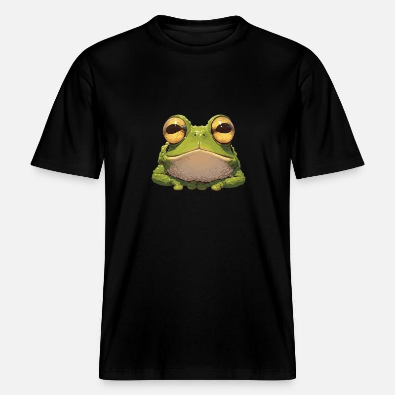 Toad Toads Toad -  RELAXED FIT Unisex Organic T-Shirt - black