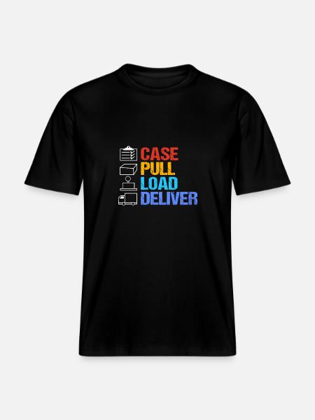 Postbote -  RELAXED FIT Unisex Organic T-Shirt - Schwarz