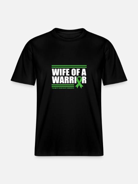 Traumatic brain injury - RELAXED FIT Unisex Organic T-Shirt - black