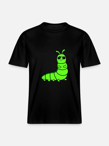 Caterpillar Cool -  RELAXED FIT Unisex Organic T-Shirt - black