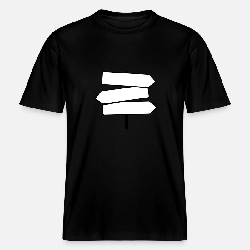 Même décrit comblent -  T-shirt unisexe RELAXED FIT en coton bio - noir