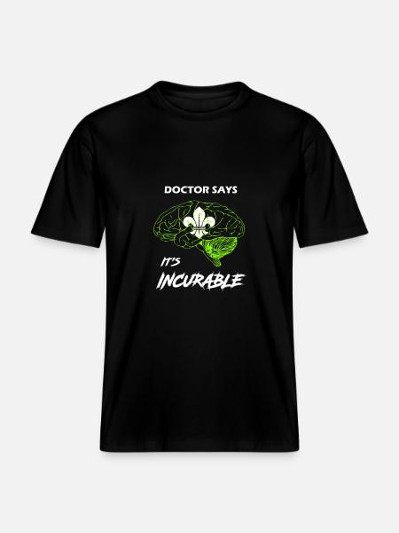 Pfadfinder Scout - RELAXED FIT Unisex Organic T-Shirt - Schwarz
