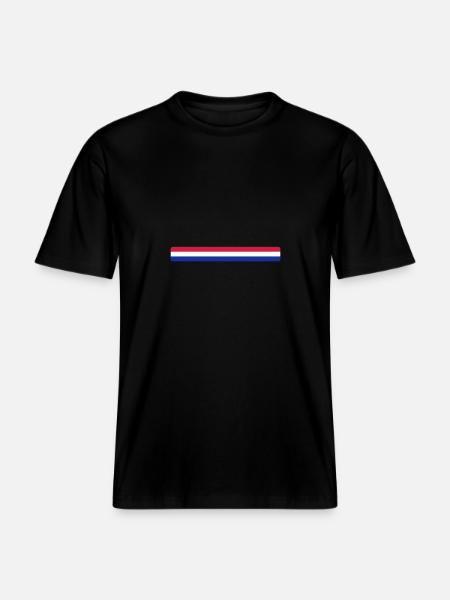 Pays-Bas - RELAXED FIT Unisex Organic T-Shirt - black