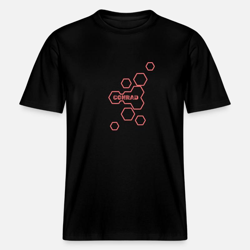 Cadeau pour Conrad -  T-shirt unisexe RELAXED FIT en coton bio - noir