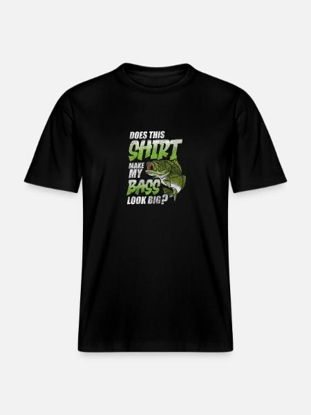 Angler Perch Leisure -  RELAXED FIT Unisex Organic T-Shirt - black