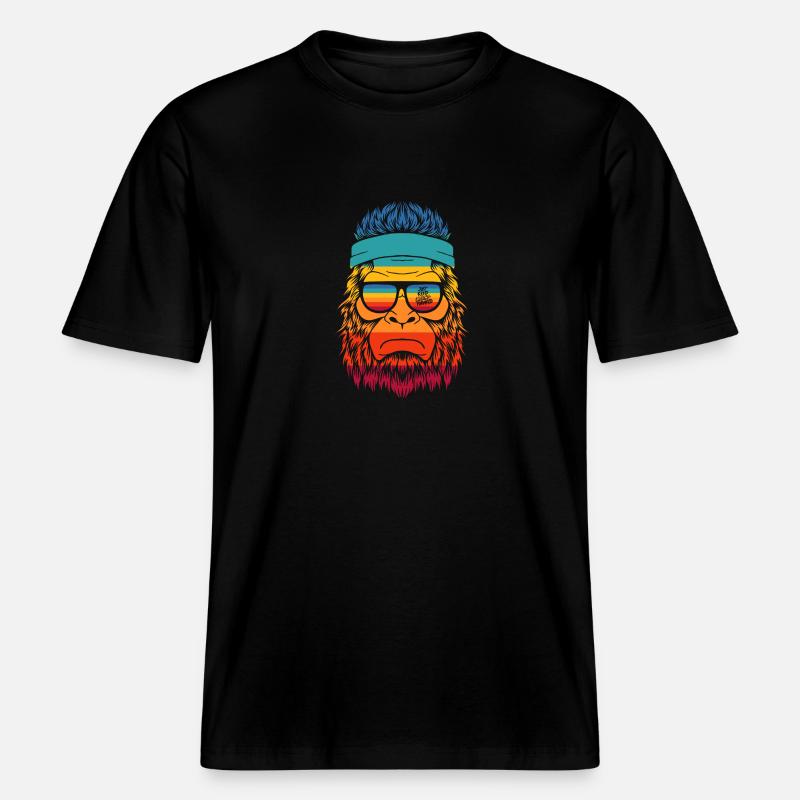 Keep moving forward -  RELAXED FIT Unisex Organic T-Shirt - Schwarz