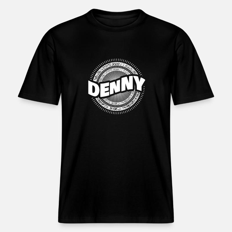Denny comme idée cadeau - T-shirt unisexe RELAXED FIT en coton bio - noir