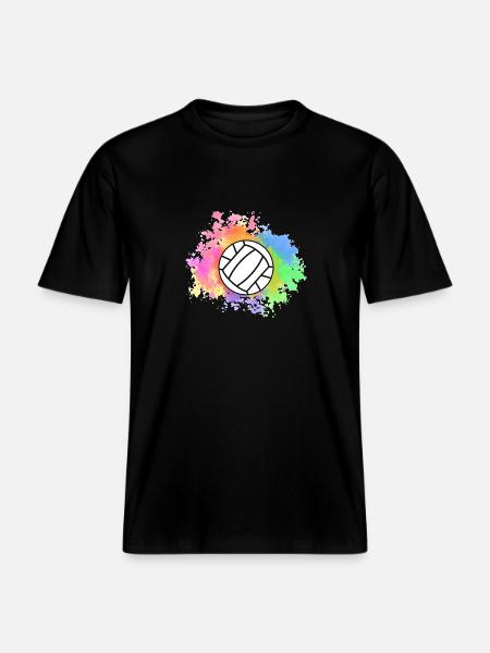 Joueurs de handball Handball -  T-shirt unisexe RELAXED FIT en coton bio - noir
