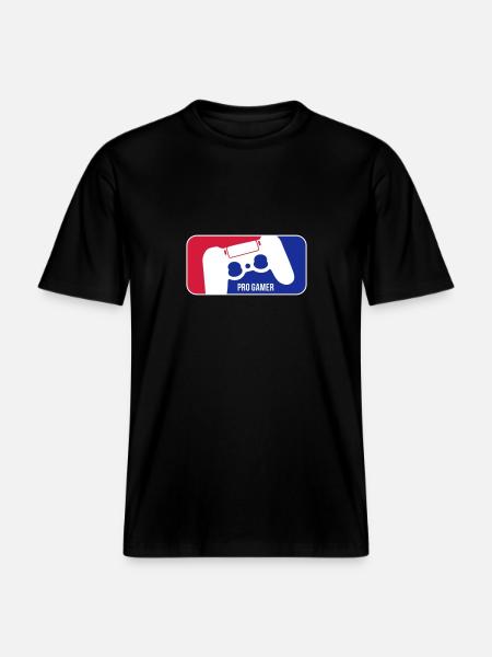 pro gamer - RELAXED FIT Unisex Organic T-Shirt - black