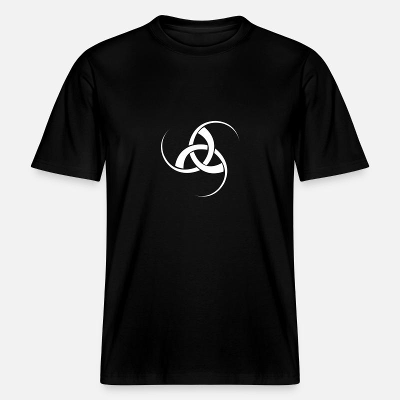 Triskell -  RELAXED FIT Unisex Organic T-Shirt - black