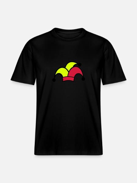 Jester -  RELAXED FIT Unisex Organic T-Shirt - black
