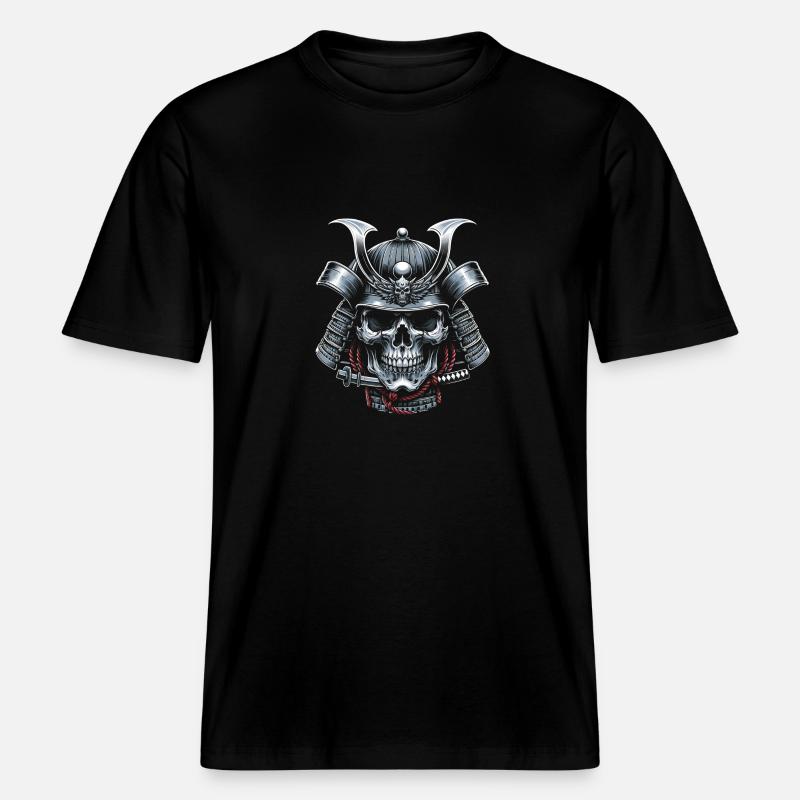 de samouraï éternel -  T-shirt unisexe RELAXED FIT en coton bio - noir