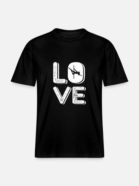 Dancing Dance Music -  RELAXED FIT Unisex Organic T-Shirt - Schwarz