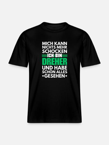 Non-shockable spin - RELAXED FIT Unisex Organic T-Shirt - black