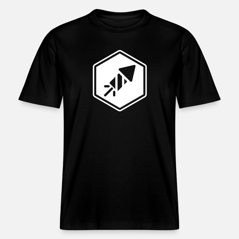 Fe & Py Originale -  RELAXED FIT Unisex Organic T-Shirt - Schwarz