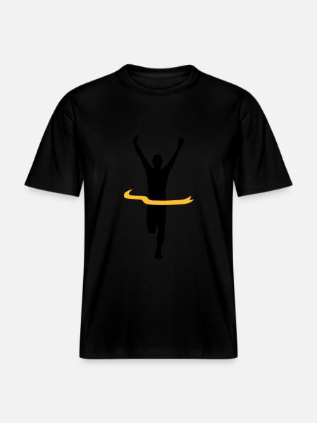 Champion Winner - RELAXED FIT Unisex Organic T-Shirt - black
