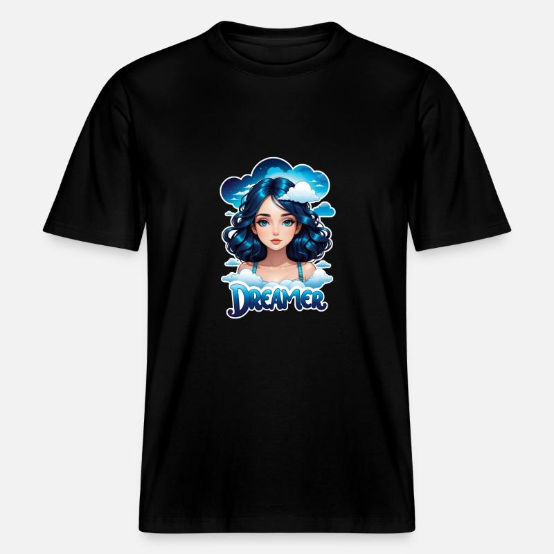 Träumer - Träumer - Träumer - Traum - Träumerei -  RELAXED FIT Unisex Organic T-Shirt - Schwarz