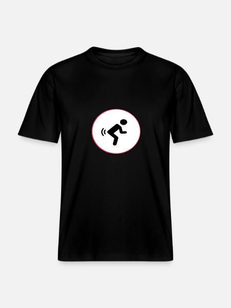 fart -  RELAXED FIT Unisex Organic T-Shirt - black