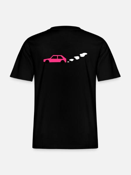 auto -  RELAXED FIT Unisex Organic T-Shirt - Schwarz