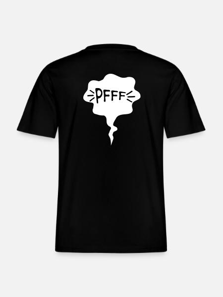 Furz - RELAXED FIT Unisex Organic T-Shirt - Schwarz