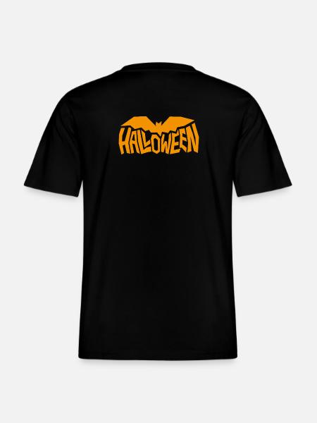 Halloween-Peitsche - RELAXED FIT Unisex Organic T-Shirt - Schwarz