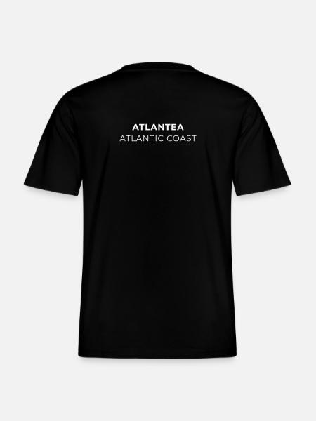 T-shirt ATLANTEA Atlantic Coast - RELAXED FIT Unisex Organic T-Shirt - black