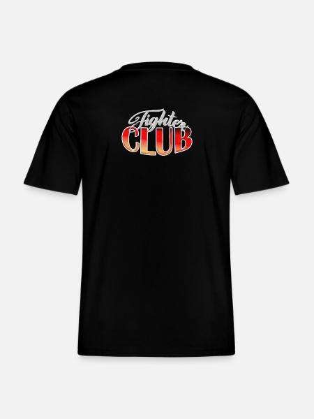 Fighter Club Shirt -  RELAXED FIT Unisex Organic T-Shirt - black