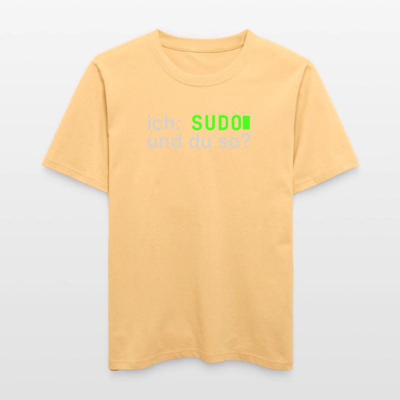 ich: SUDO und du so? Linux Spruch - Programmierer  RELAXED FIT Unisex Organic T-Shirt