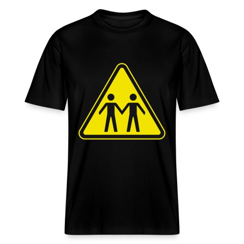 WARNING GAY POWER - Stanley/Stella Sparker 2.0 Relaxed Fit Unisex Organic T-Shirt