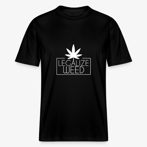 Legalize weed (weiß) - Stanley/Stella Relaxed Fit Unisex Bio-T-Shirt Sparker 2.0