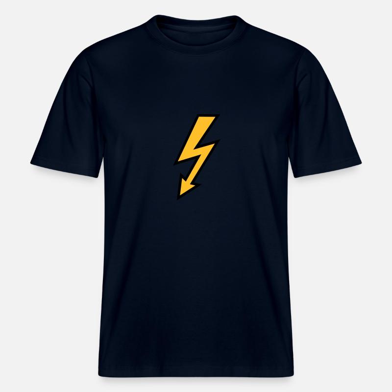 Blitz -  RELAXED FIT Unisex Organic T-Shirt - Navy