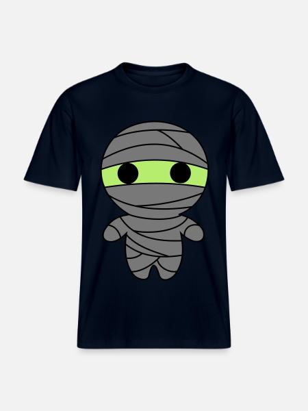 mummy -  RELAXED FIT Unisex Organic T-Shirt - french navy