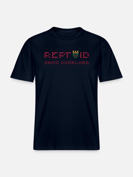 Reptilians Real Game - RELAXED FIT Unisex Organic T-Shirt - french navy