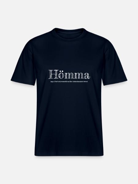Hömma - RELAXED FIT Unisex Organic T-Shirt - Navy