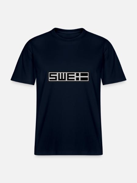 Swedish tactical - RELAXED FIT Unisex Organic T-Shirt - french navy