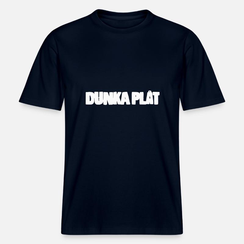 Dunka Blech -  RELAXED FIT Unisex Organic T-Shirt - Navy