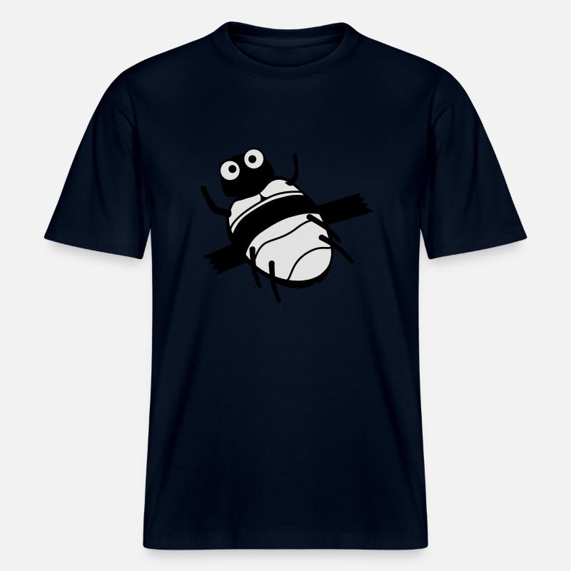 bug fixing kaefer feature tixo -  RELAXED FIT Unisex Organic T-Shirt - Navy