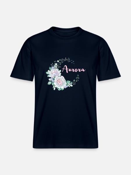 For Aurora -  RELAXED FIT Unisex Organic T-Shirt - french navy