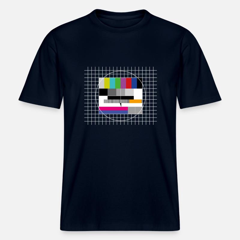 La même image de test (image de test FuBK -  T-shirt unisexe RELAXED FIT en coton bio - marine