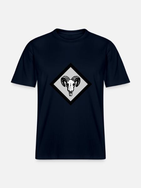 Gotland - RELAXED FIT Unisex Organic T-Shirt - french navy
