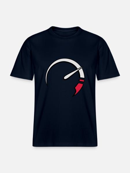tacho3c - RELAXED FIT Unisex Organic T-Shirt - Navy