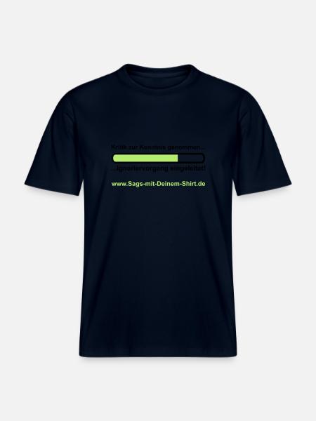 Ignoriervorgang - Promotion -  RELAXED FIT Unisex Organic T-Shirt - french navy